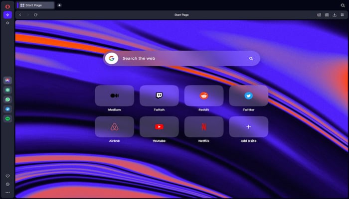 A representational image of Opera browser. — Opera/File
