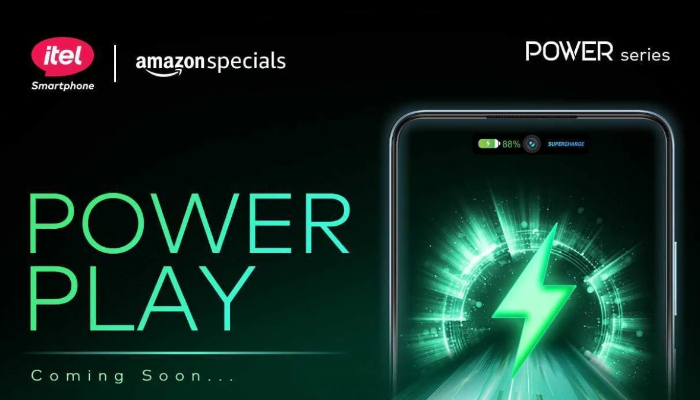 An undated image of the Itel Power Play series coming soon. — Gadgets360
