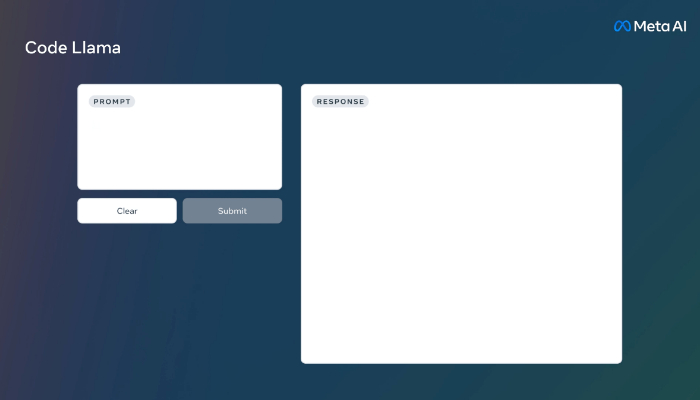 An image of Code Lama app. — Meta/File