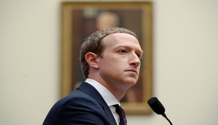 Facebook Chairman and CEO Mark Zuckerberg testifies at a House Financial Services Committee hearing in Washington, U.S., October 23, 2019. — Reuters