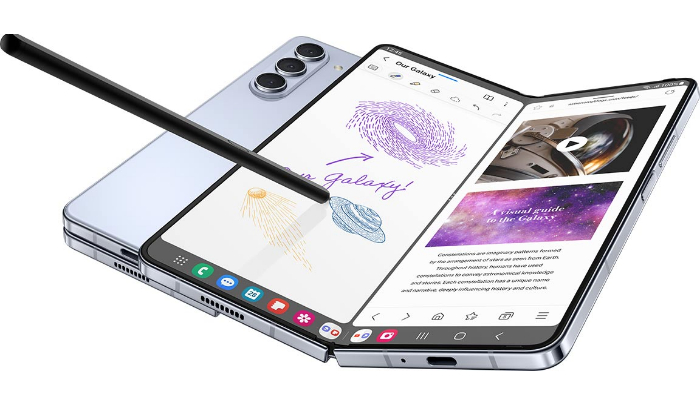 An undated image of Samsung Galaxy Z Fold 5. — Samsung