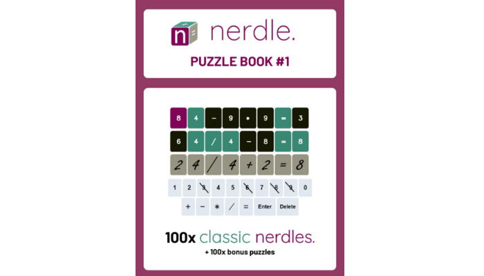 An undated image of the Nerdle game. — Nerdle Game
