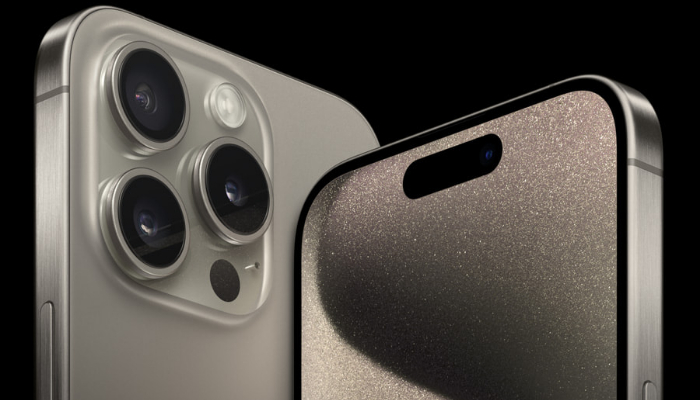 An undated image of Apple iPhone 15 Pro Max. — Apple
