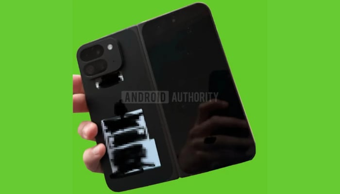 An undated leaked image of Google Pixel Fold 2. — Android Authority