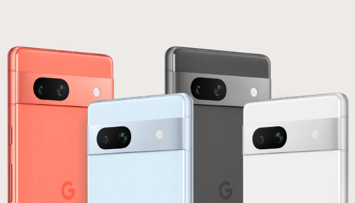 An undated image of Google Pixel 7a. — Google