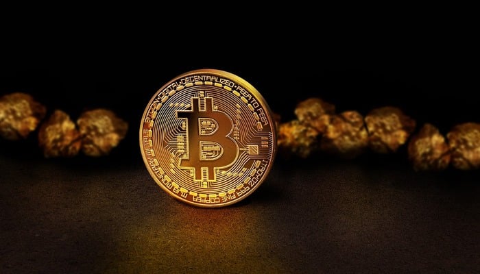 An undated image displaying a Bitcoin.—Pixabay