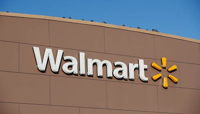 The image shows Walmart store. — Reuters