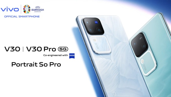 An undated image of Vivo V30 & V30 Pro. — Vivo