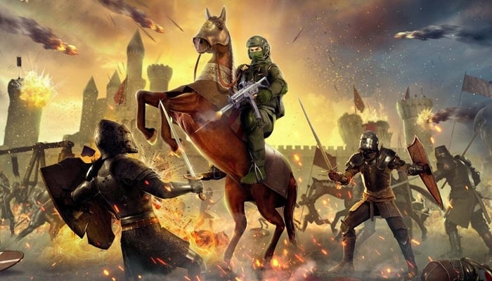 The image shows Kingmakers poster. — Steam