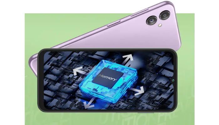An undated image of Samsung Galaxy F14 5G. — Samsung