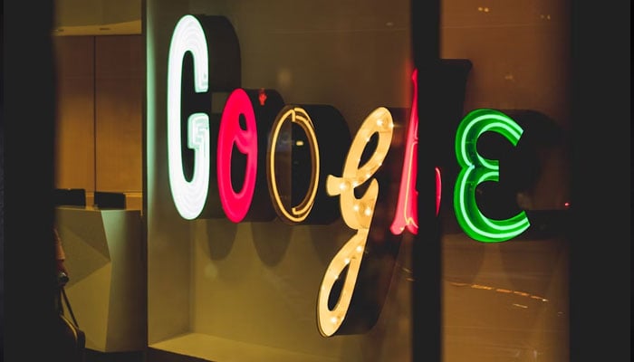 An undated image of Googles name is displayed. — Unsplash