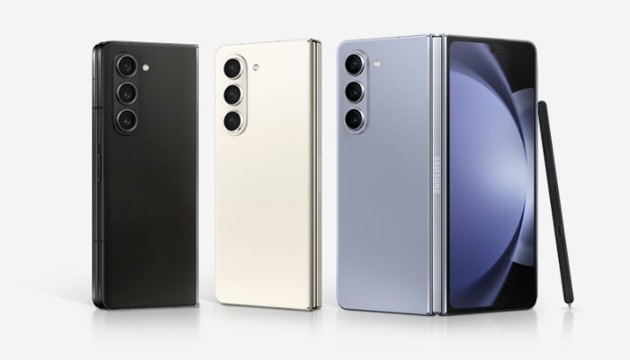 An undated image of Samsung Galaxy Z Fold 5. — Samsung
