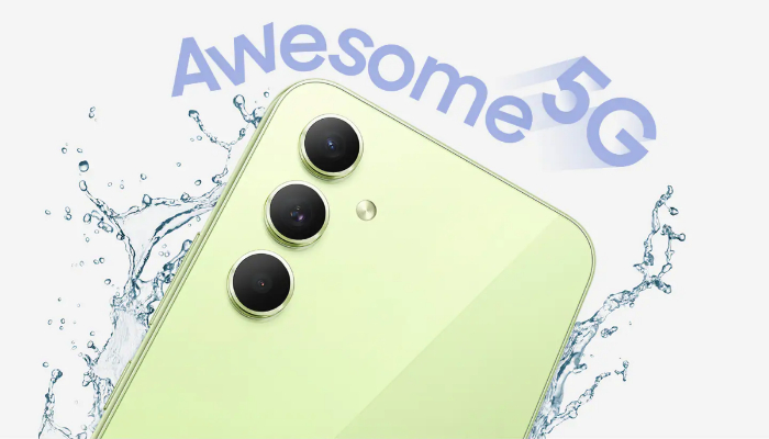 An undated image of Samsung Galaxy A54 5G. — Samsung