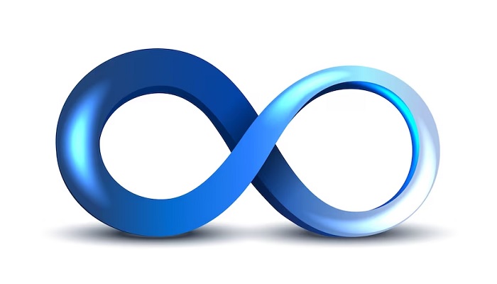 The image shows Meta logo. — Freepik
