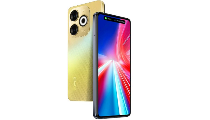 An undated image of Itel P55T. — Itel