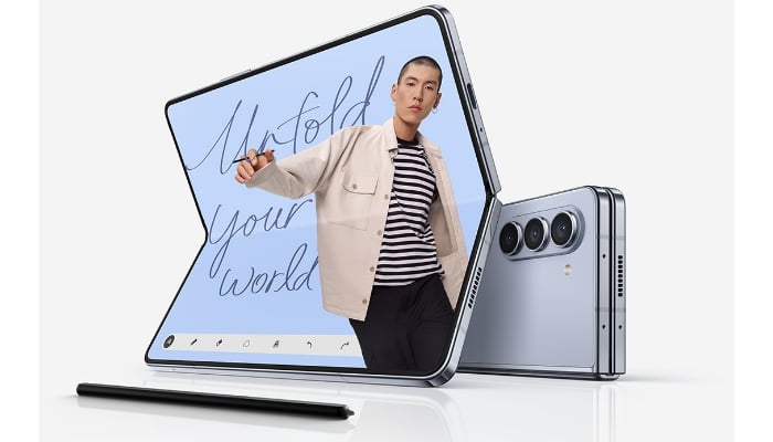 An undated image of Samsung Galaxy Fold 5. — Samsung