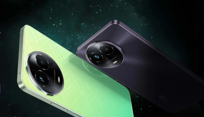 An undated image of Realme Narzo 60x 5G. — Realme
