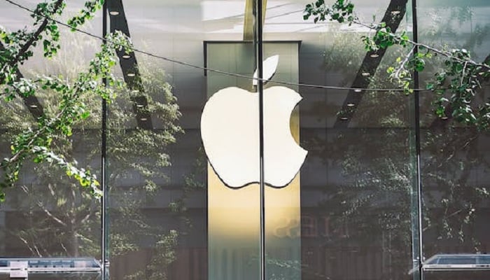 The image shows an Apple office in Dongcheng Qu, Beijing Shi, China. — Pexels