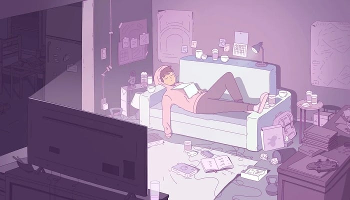 The image is a snapshot from the rhythm game Melatonin release date trailer. — YouTube