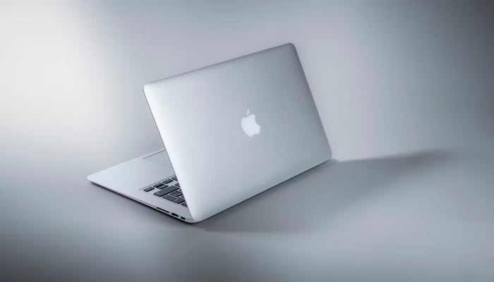 An undated image displaying a MacBook Air. — Unsplash
