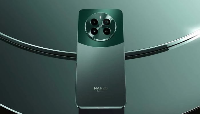 An undated image of Narzo 70 Pro 5G. — Realme