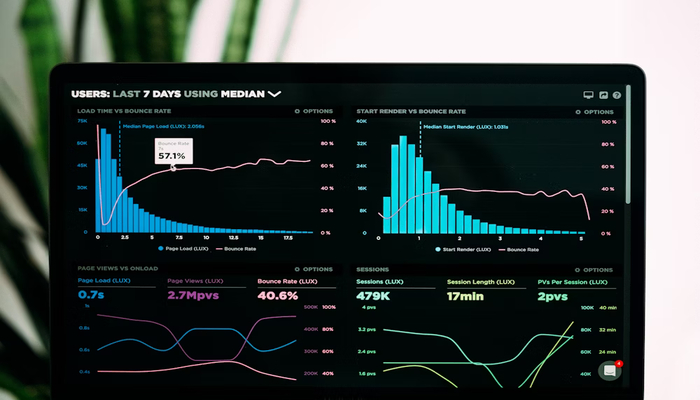 An undated image displaying reading of browser performance. — Unsplash