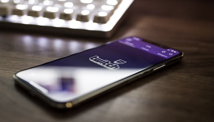 The image shows Twitch app homescreen. — Unsplash