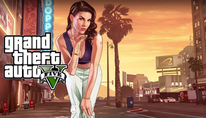 A poster of GTA 5. — Xbox