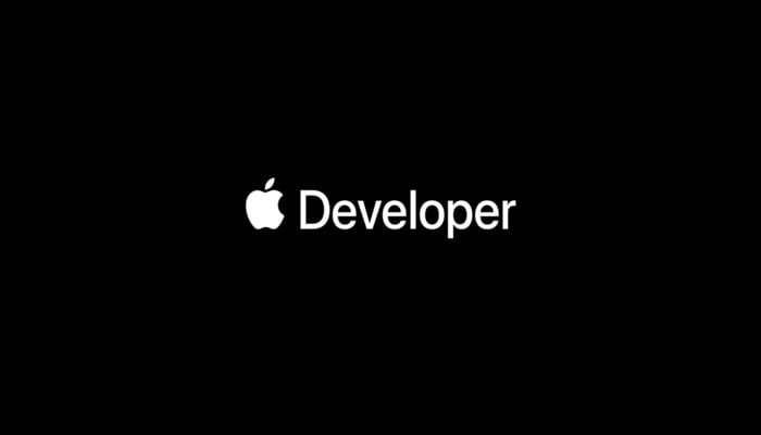 An undated image displaying Apple logo. — Apple Developer