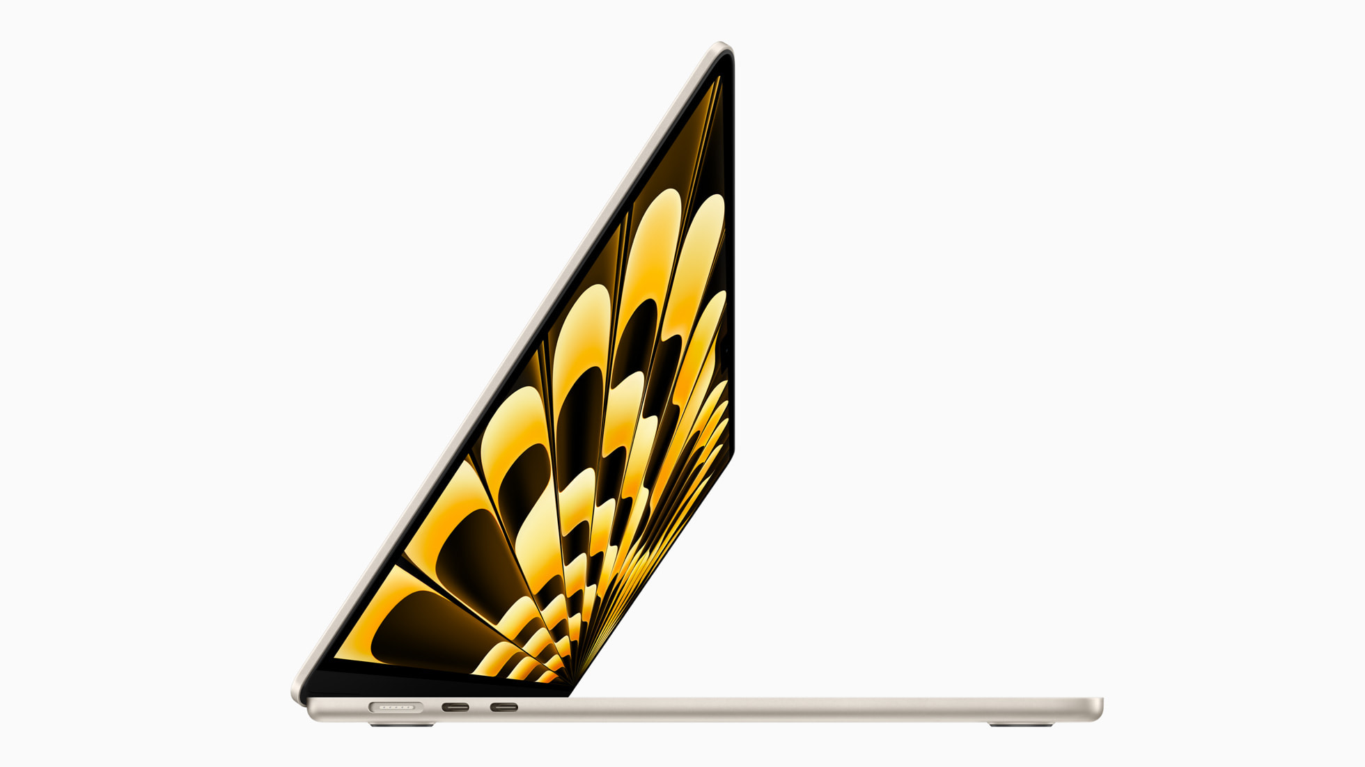 The image shows Macbook Air. — Apple