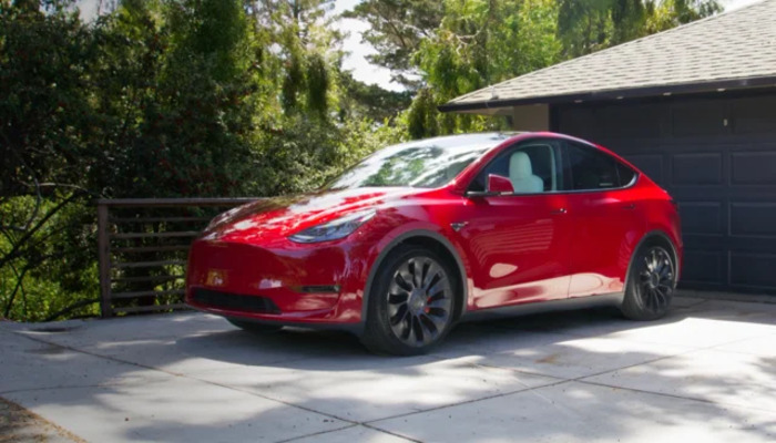 An undated image shows a Tesla Model Y. — Tesla