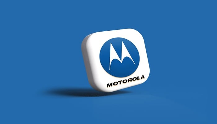 An undated image displays Motorola logo. — Unsplash