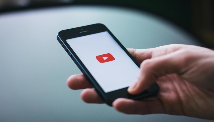 An undated image displays YouTube logo. — Pexels