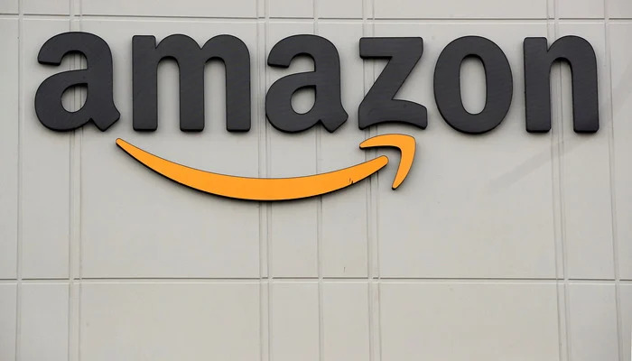 The Amazon logo is pictured outside the companys JFK8 distribution center in Staten Island, New York, U.S. November 25, 2020. — Reuters