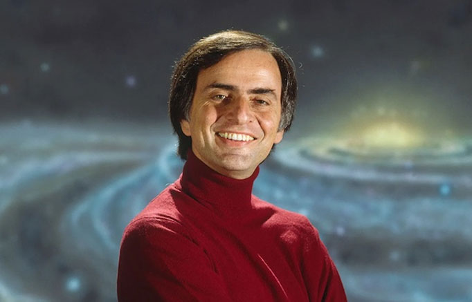 An undated image of legendary astronomer Carl Sagan. — Literary Hub