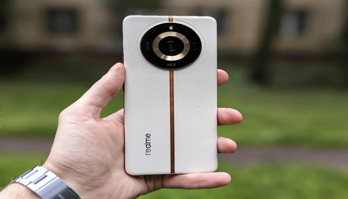 An undated image shows a Realme phone. — Pexels