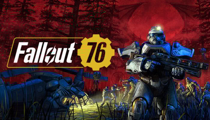 An undated image shows a poster of Fallout 76 — STEAM