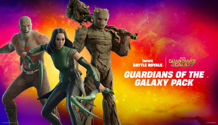 An undated image showcasing characters from Guardians of the Galaxy. — X/@FortniteGame