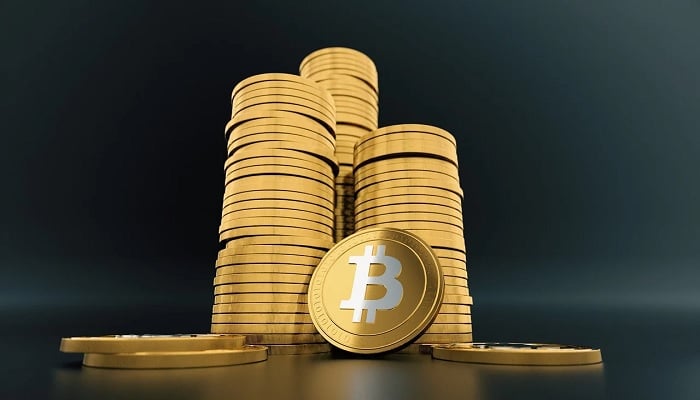 The image shows an artists imagination of bitcoins stacked on top of each other. — Pixabay