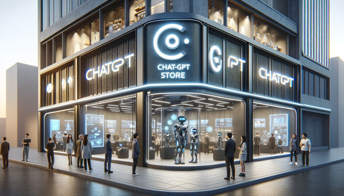 An undated illustration of GPT store. — LinkedIn