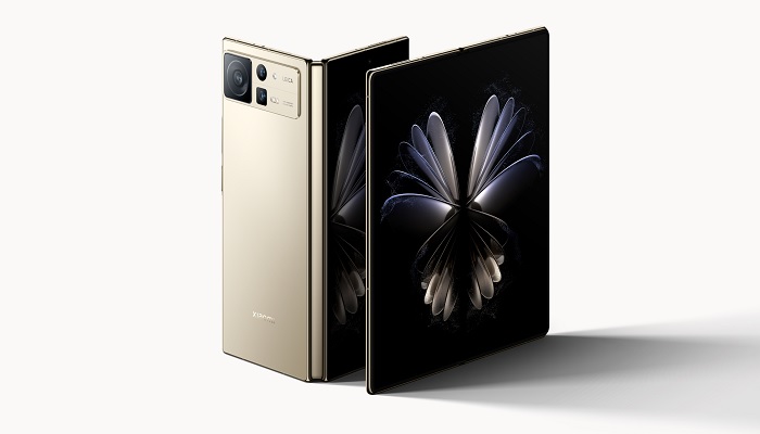 The image shows Xiaomi MIX Fold 2. — Mi
