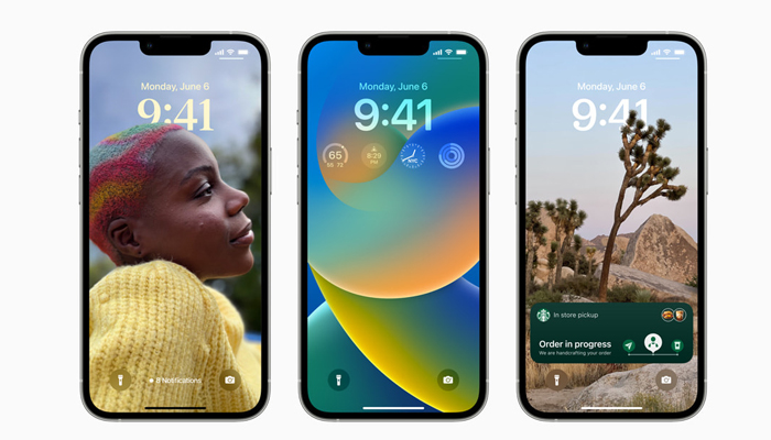 An undated image of iPhone. —Apple