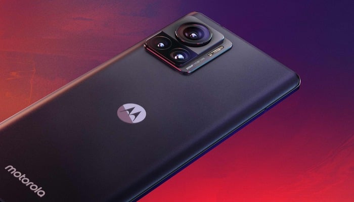 An undated image displaying a Motorola phone. — Motorola