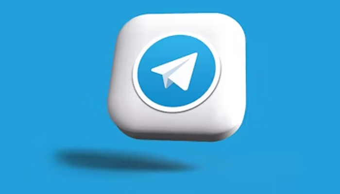 An undated image shows Telegram logo. — Unsplash
