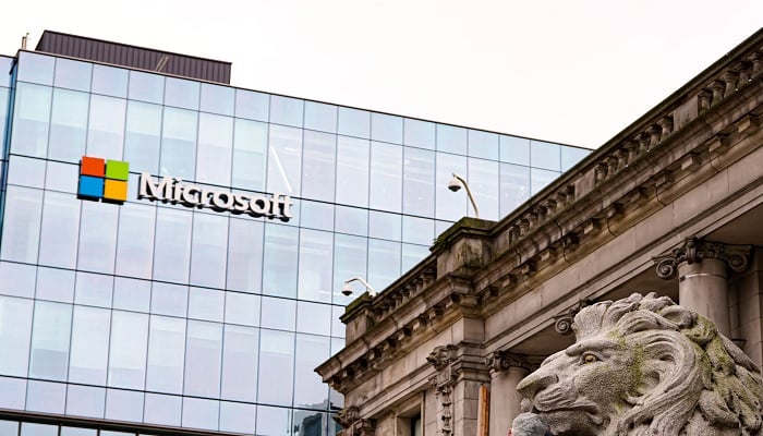The image shows Microsoft office in Vancouver. — Unsplash