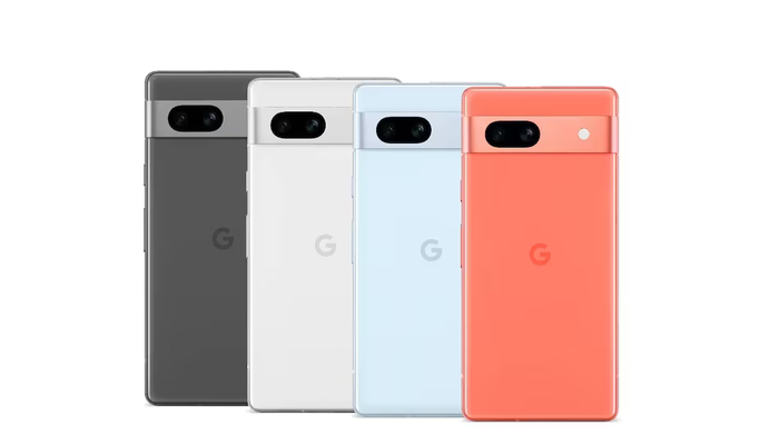 An undated image of Pixel 7a. — Google