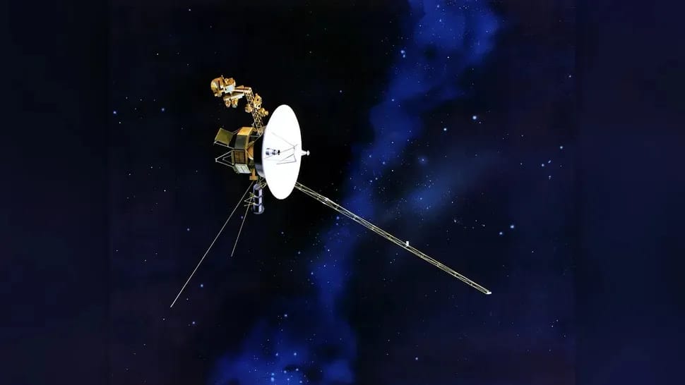 An undated image showcasing Voyager 1. — NASA/Jet Propulsion Laboratory