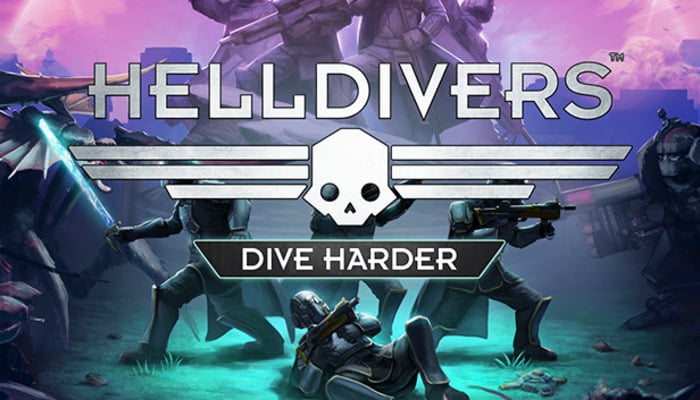 An undated image showcasing the Halldivers Dive Harder edition. – Steam