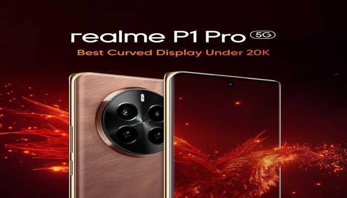 An undated image displaying a Realme P1 Pro. — Realme