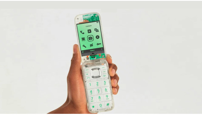 An undated image of Boring Phone. — HMD
